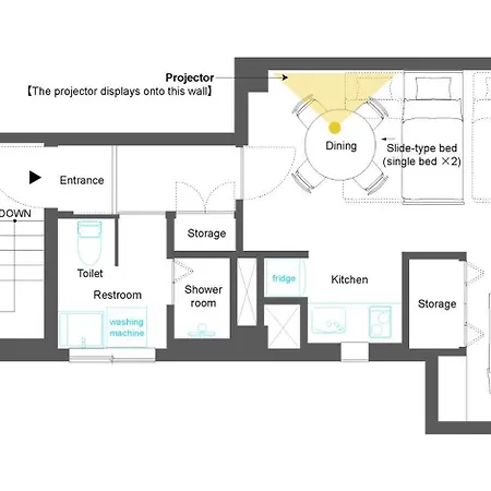 Residence Stay Hanzomon - レジデンススティ半蔵門 东京 Room photo